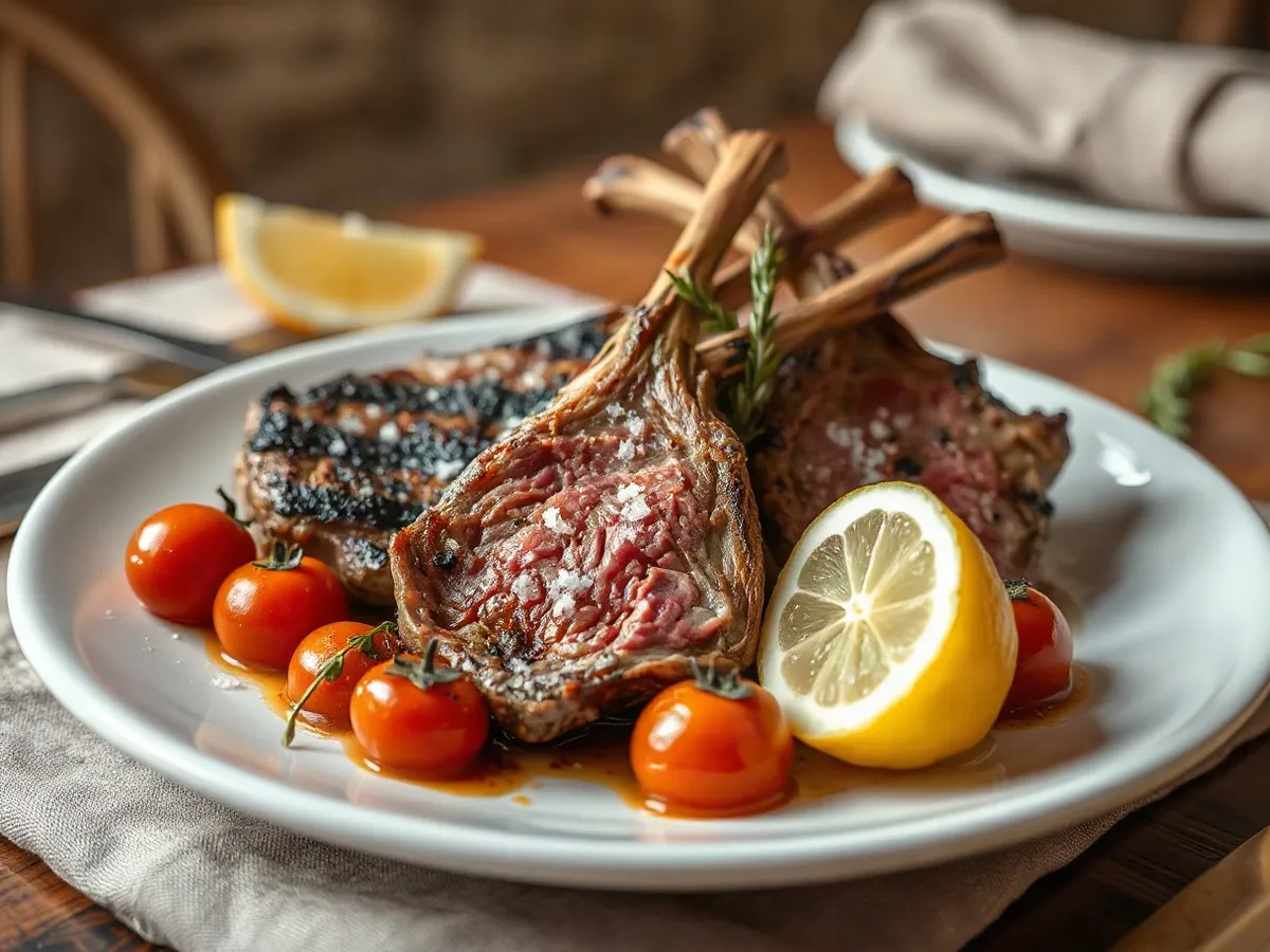 Lamb chops